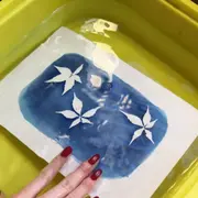 Atelier cyanotype à Paris 19ème
