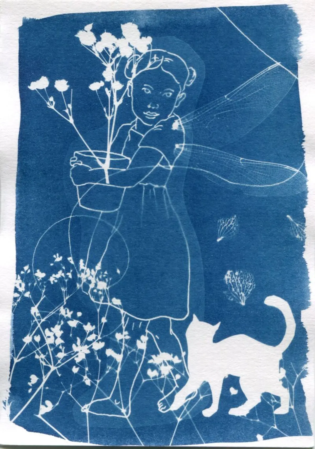 Atelier Cyanotype avec l'artiste Delphine Vaute