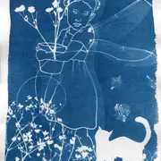 Atelier Cyanotype avec l'artiste Delphine Vaute