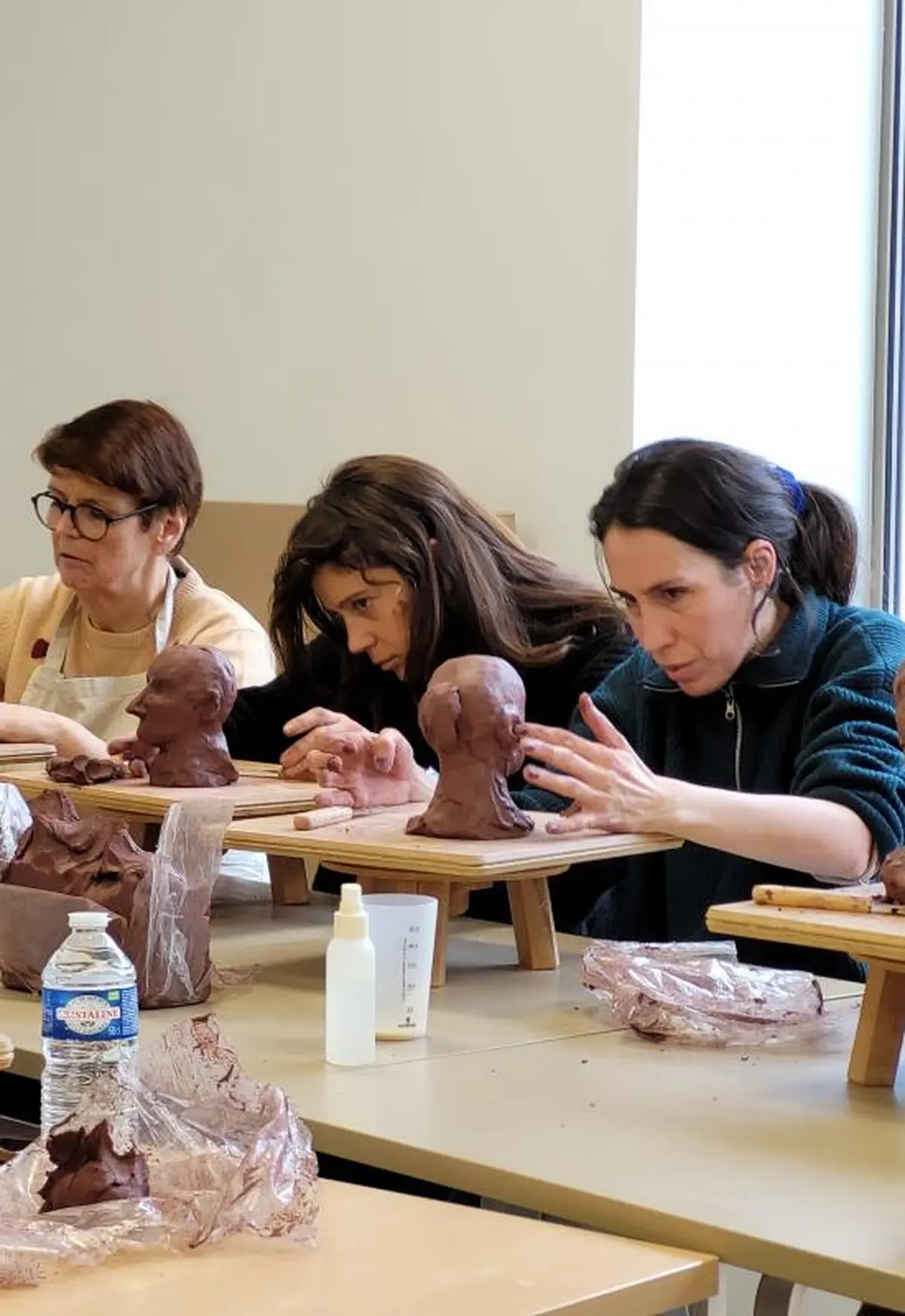 Atelier d'après modèle vivant au Musée Camille Claudel de Nogent-sur-Seine