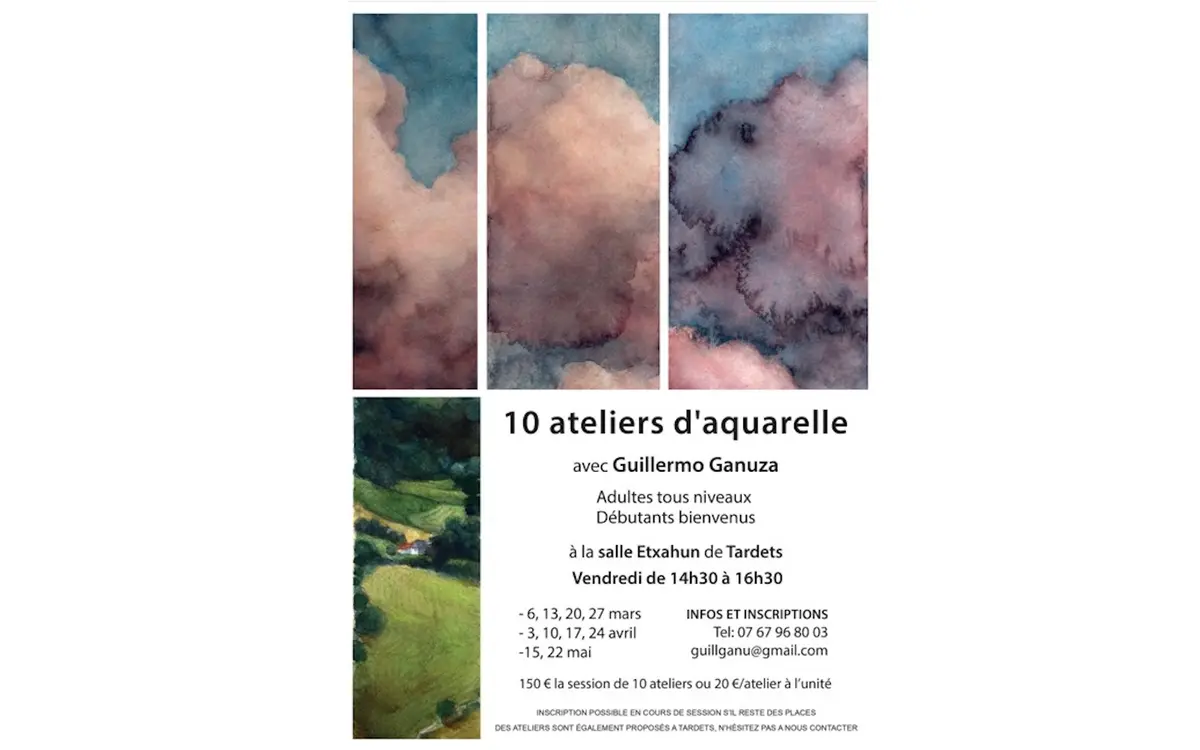 Atelier d'aquarelle