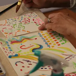 Atelier d'aquarelle intuitive
