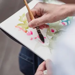Atelier d'aquarelle par Isabelle Beccia