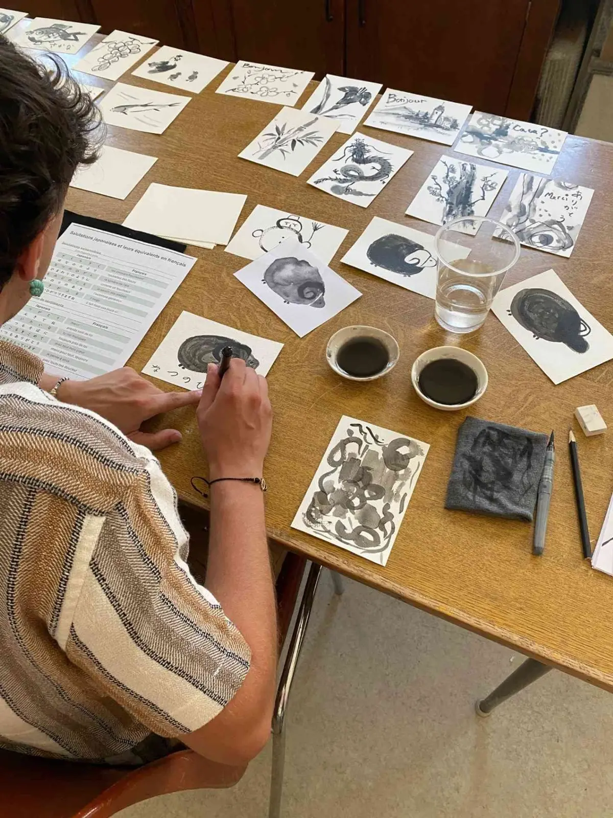 Atelier d'art japonais - Etegami