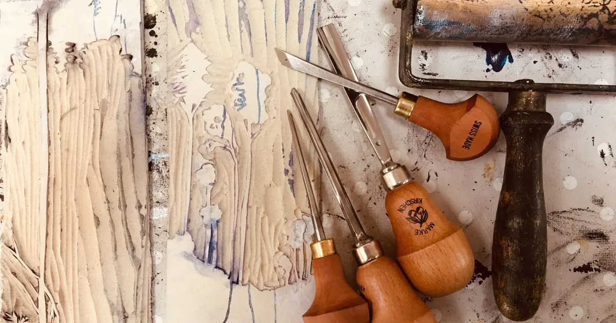 Atelier d'art - Linogravure
