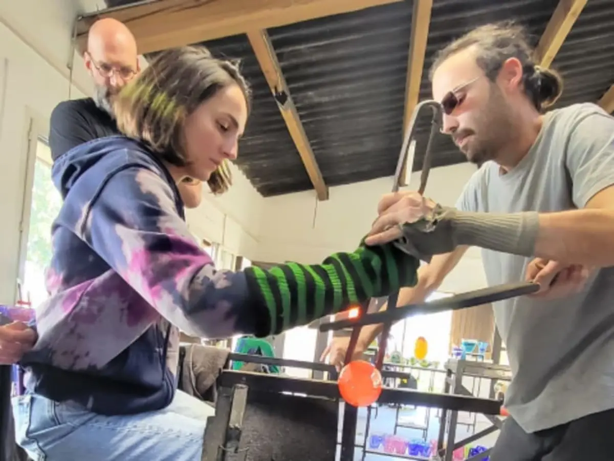 Atelier d'art verrier à l'Îsle-sur-la-Sorgue (84)