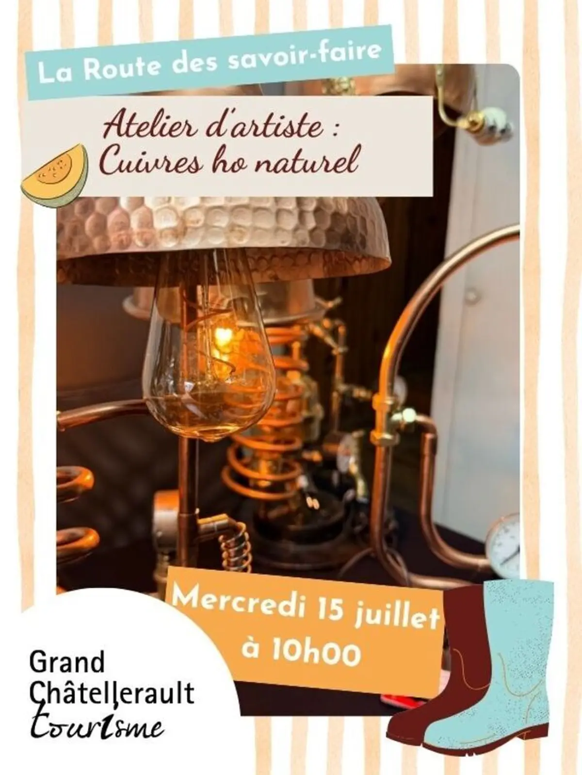 Atelier d'artiste : Cuivres ho naturel