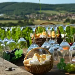 Atelier d’assemblage des vins au Domaine Debreuille ( 71)