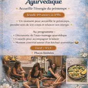 Atelier d'auto-massage ayurvédique pour accueillir l'énergie du printemps