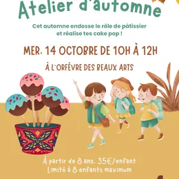 Atelier d'Automne à l'Orfèvre des Beaux-Arts