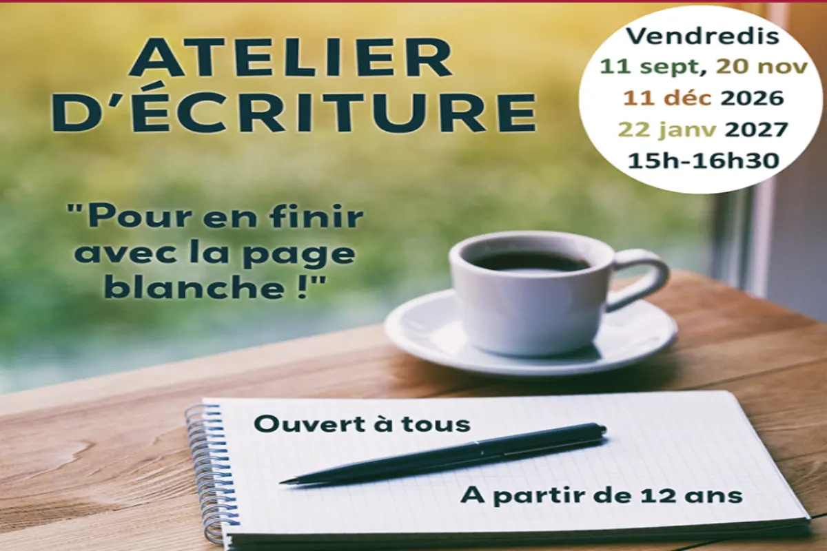 Atelier d'écriture