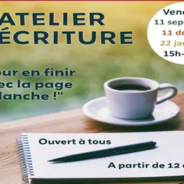 Atelier d'écriture