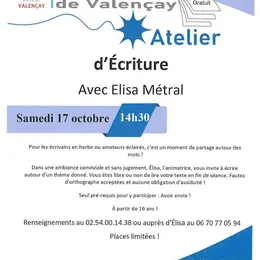 Atelier d'écriture