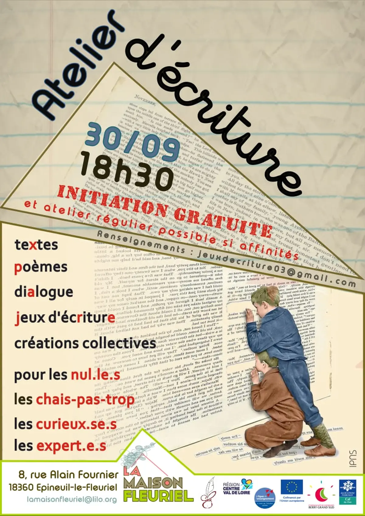 Atelier d'écriture
