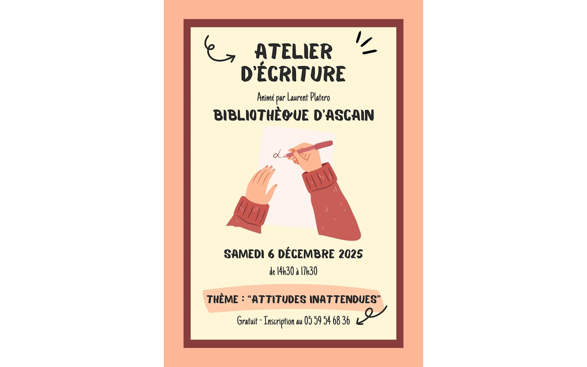 Atelier d'écriture