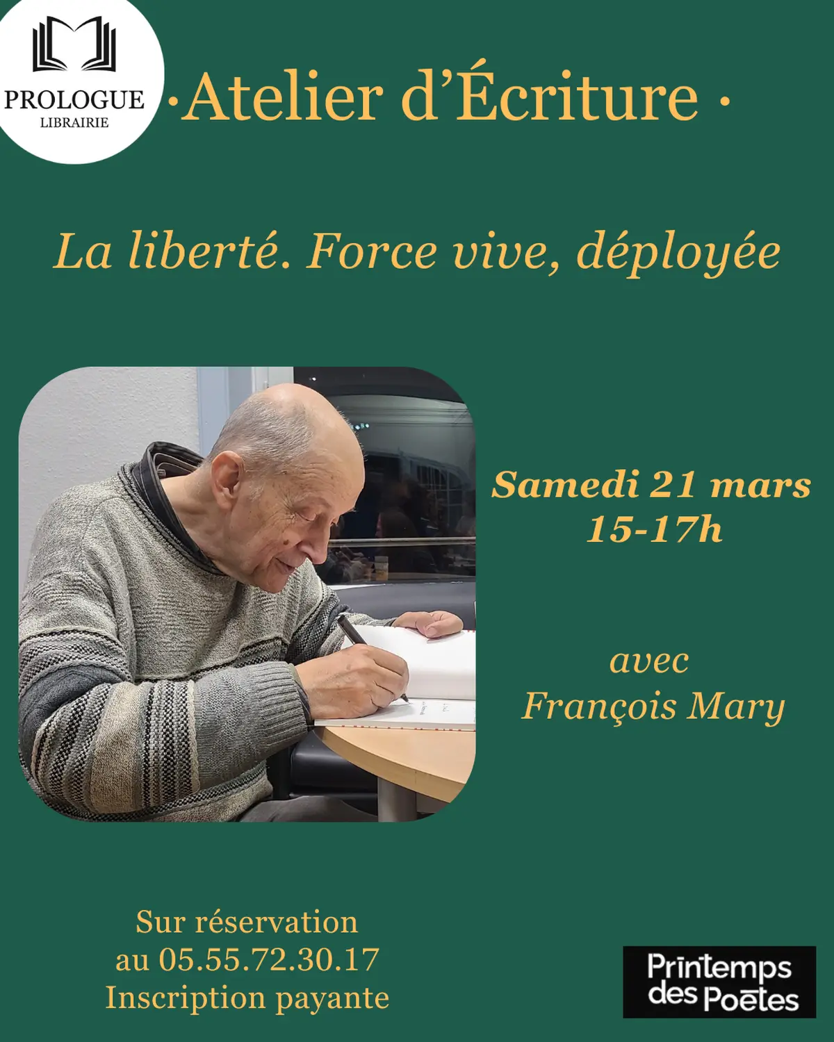 Atelier d'écriture