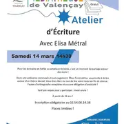 Atelier d'écriture