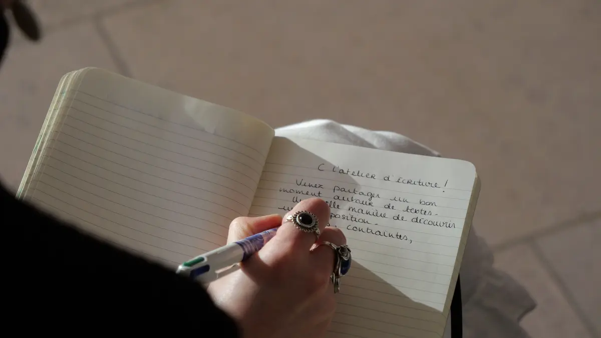 Atelier d’écriture