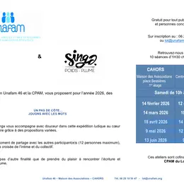 Atelier d'Ecriture à Figeac : un pas de côté... jouons avec les mots !