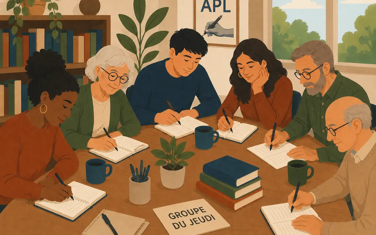 Nos ateliers d'écriture pour tous.