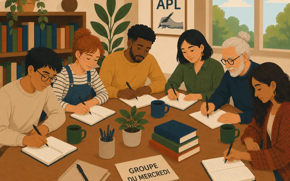 Ecrivez le mercredi avec notre association