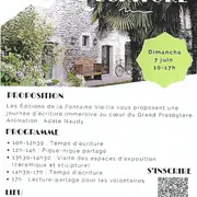Atelier D’écriture Au Grand Presbytère