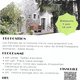 Atelier D’écriture Au Grand Presbytère