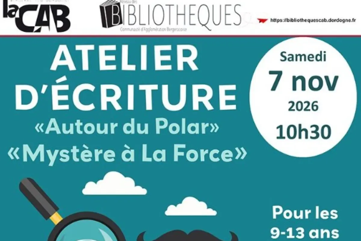 ATELIER D'ÉCRITURE AUTOUR DU POLAR | Mystère à La Force