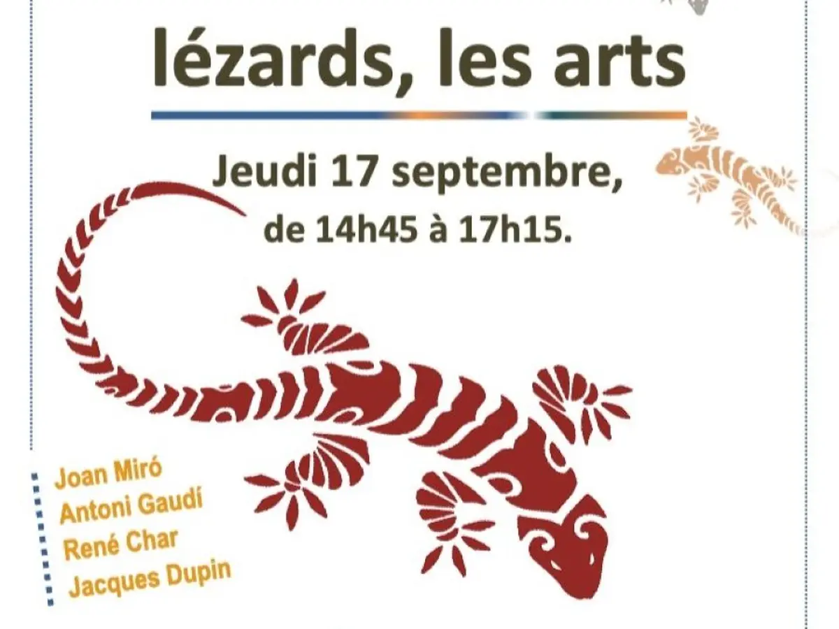 Atelier D'écriture Créative: Lézards, Les Arts