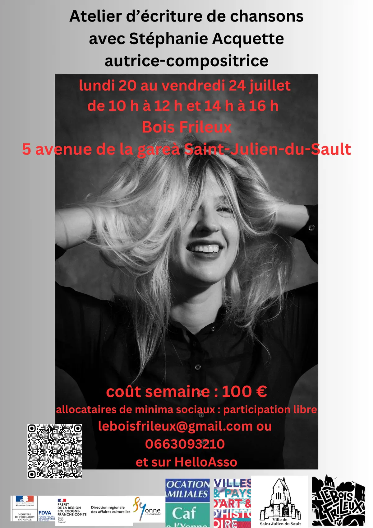 Atelier d'écriture de chansons