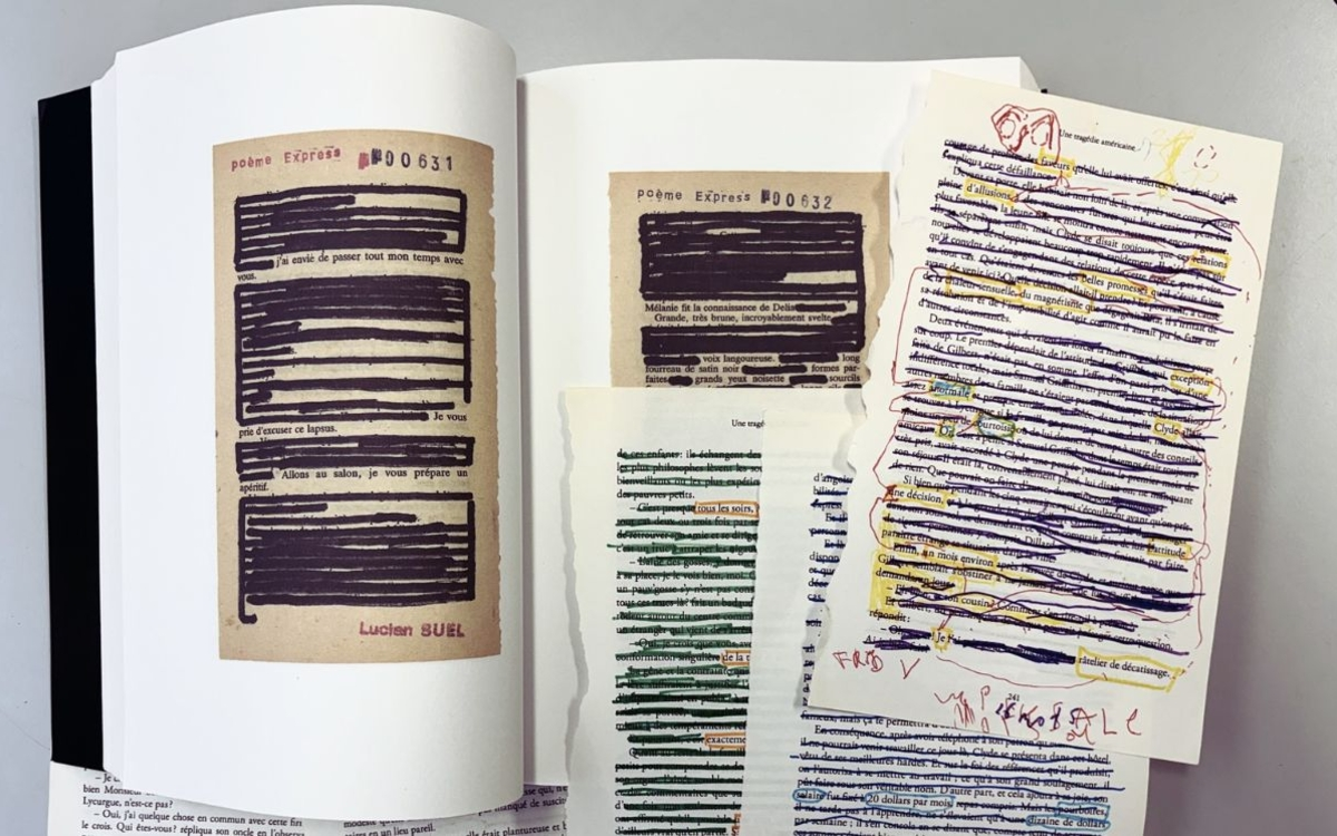 Atelier d'écriture - Écrire avec les mots des autres