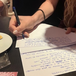 Atelier d'écriture en lien avec l'exposition Cezanne et nous