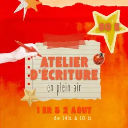 Atelier d'écriture en plein air