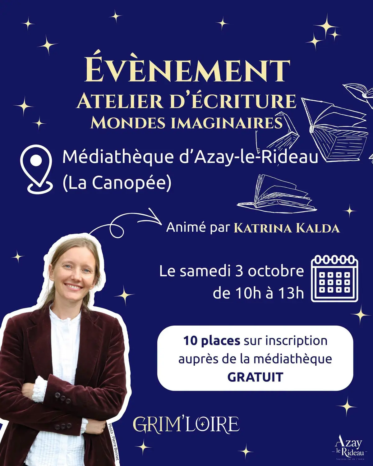 Atelier d'écriture les mondes imaginaires