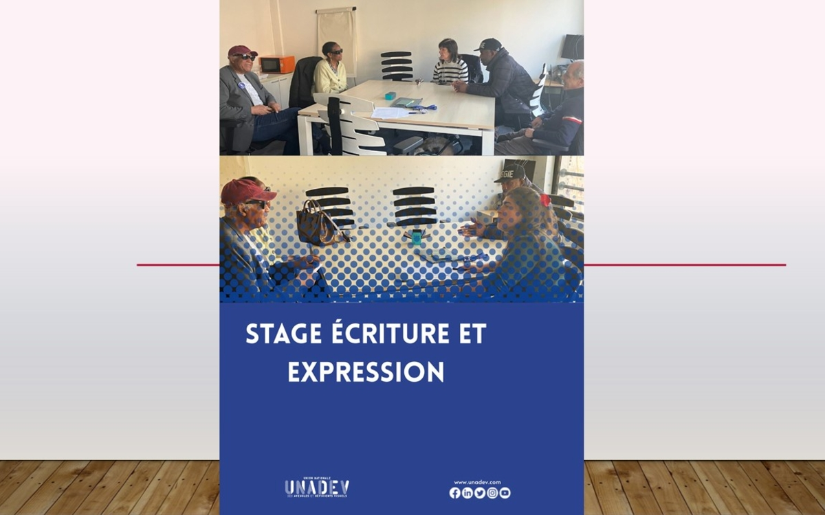 Atelier d'écriture en partenariat avec l'UNADEV