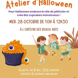 Atelier d'Halloween à l'Orfèvre des Beaux-Arts