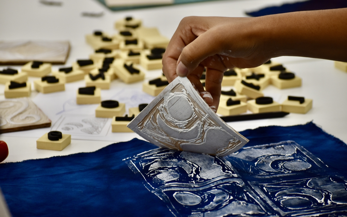 Atelier avec Attandi Trawalley