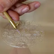 Atelier d'initation à la broderie de Lunéville  à Villandry (37)