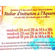Atelier d'initiation à l'aquarelle