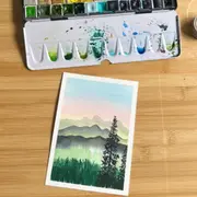 Atelier d'initiation à l'aquarelle à Annecy (74)