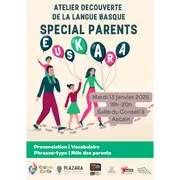 Atelier d'initiation à l'euskara pour les parents