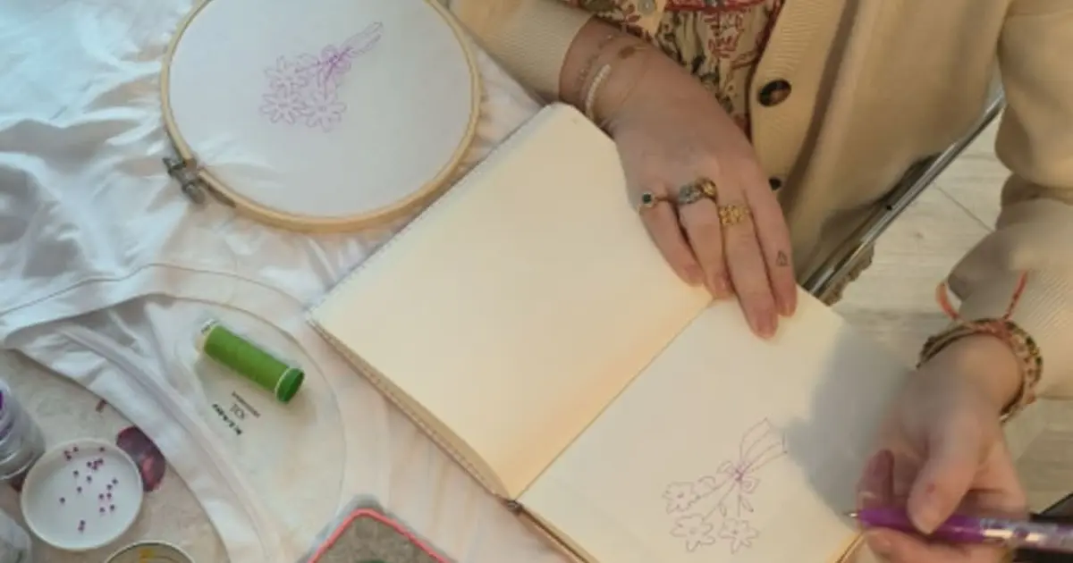 Atelier d'initiation à la broderie à Tours (37)