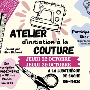 Atelier d'initiation à la couture