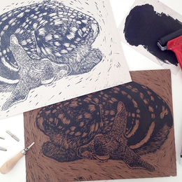 Atelier d’initiation à la linogravure