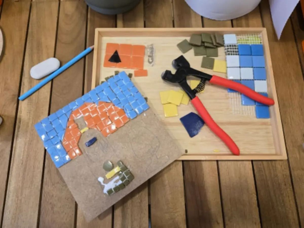 Atelier d’initiation à la mosaïque à Marseille 7ème