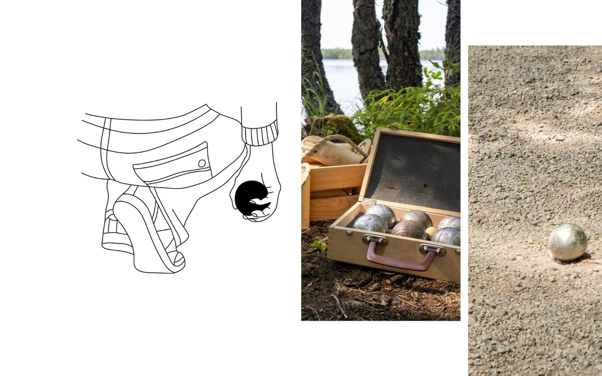 Pétanque sans les yeux !