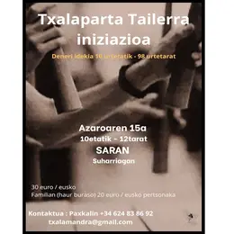 Atelier d’initiation à la txalaparta
