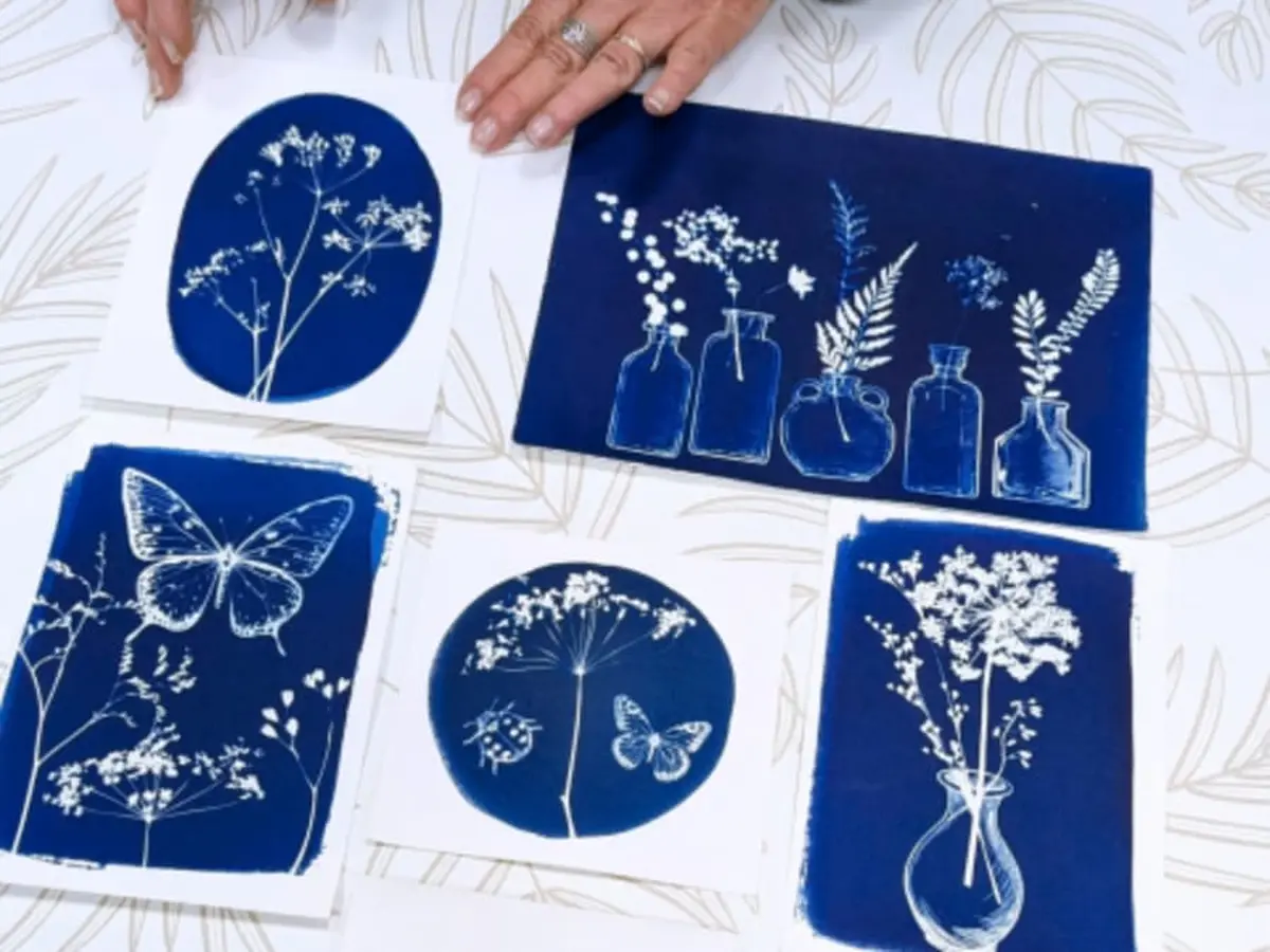 Atelier d'initiation au cyanotype à Lyon 6ème