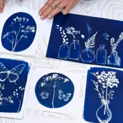 Atelier d'initiation au cyanotype à Lyon 6ème