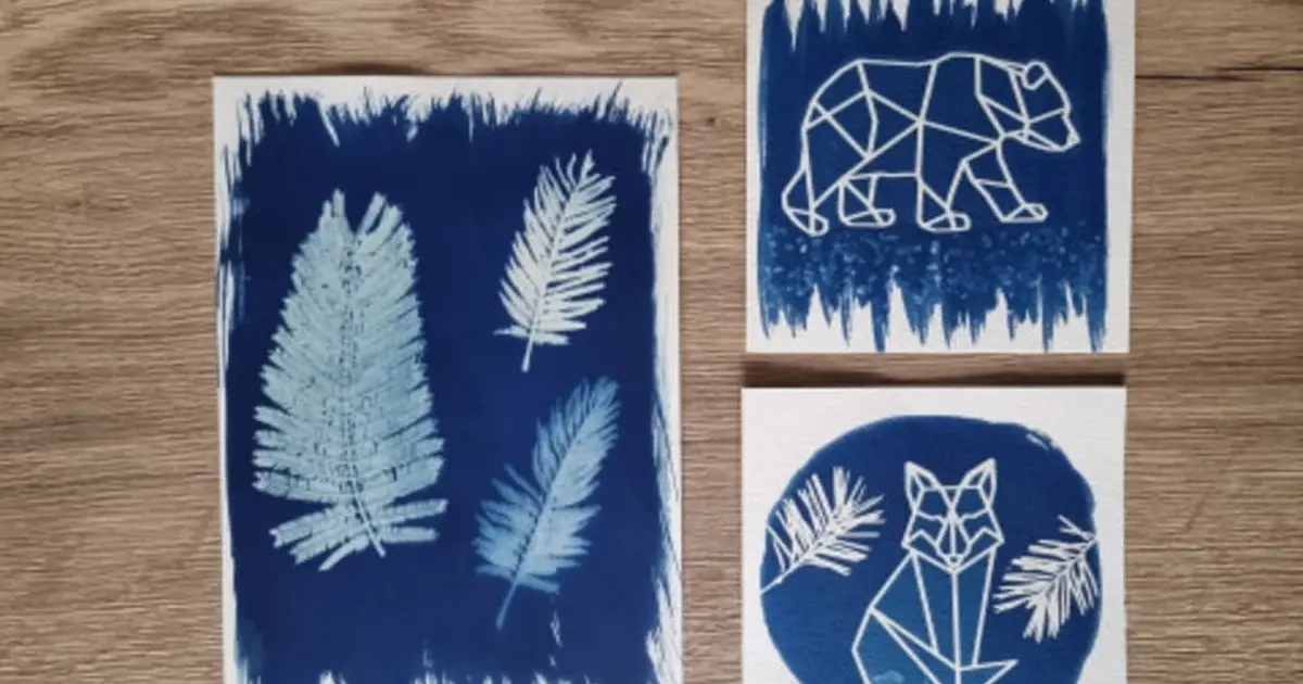 Atelier d'initiation au cyanotype à Saint-Avertin (37)